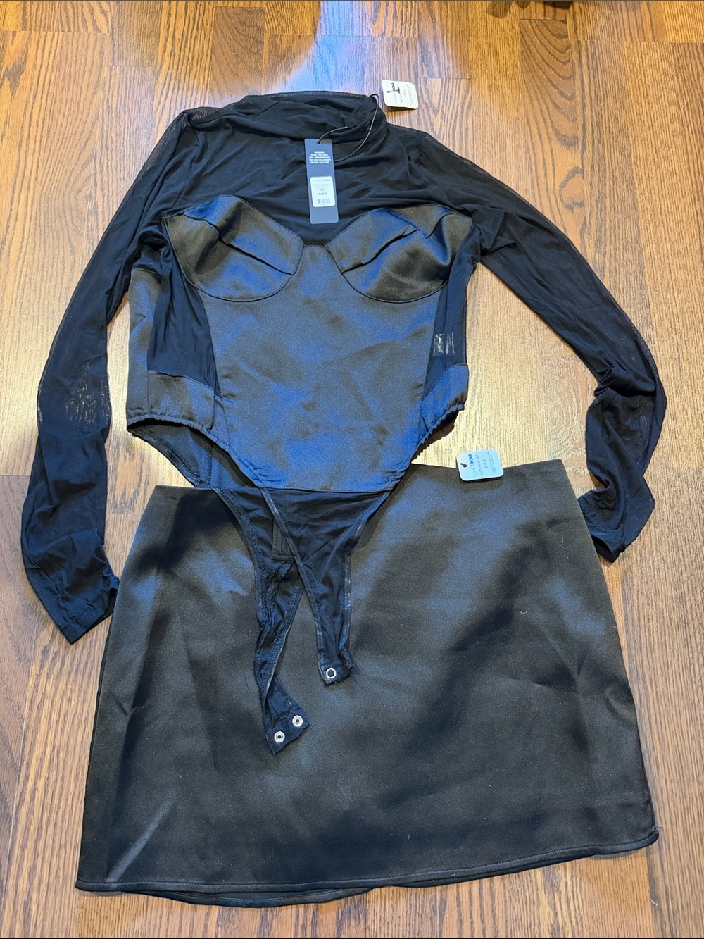 Fashion Nova Black Mini Skirt